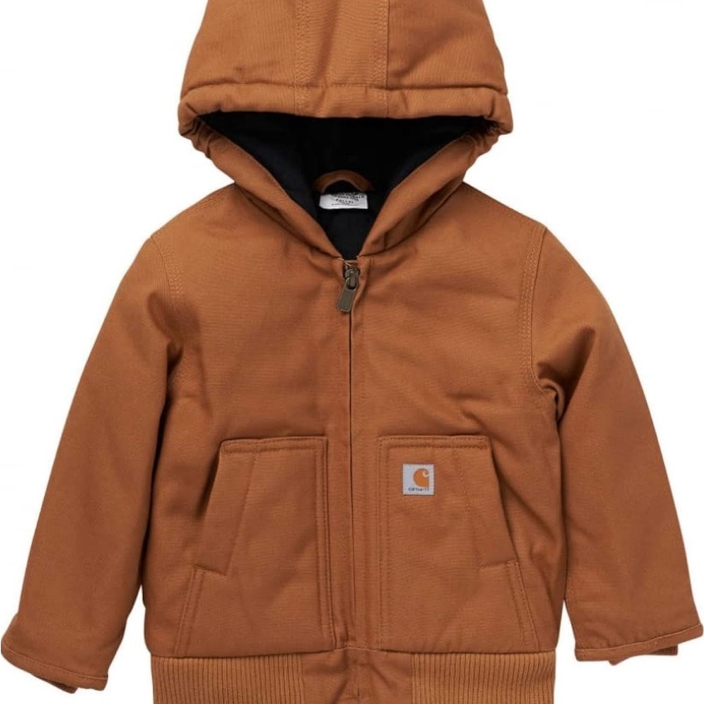 Carhartt Brown Hooded Jacket